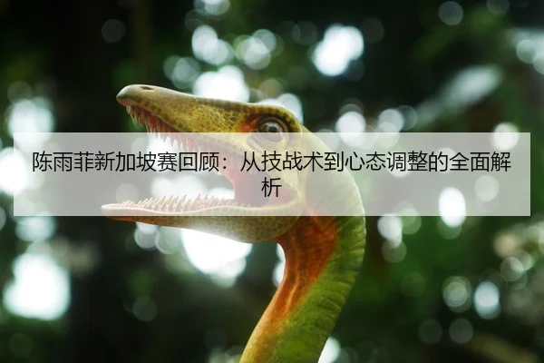 陈雨菲新加坡赛回顾：从技战术到心态调整的全面解析