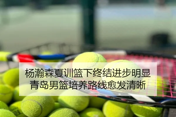 杨瀚森夏训篮下终结进步明显 青岛男篮培养路线愈发清晰